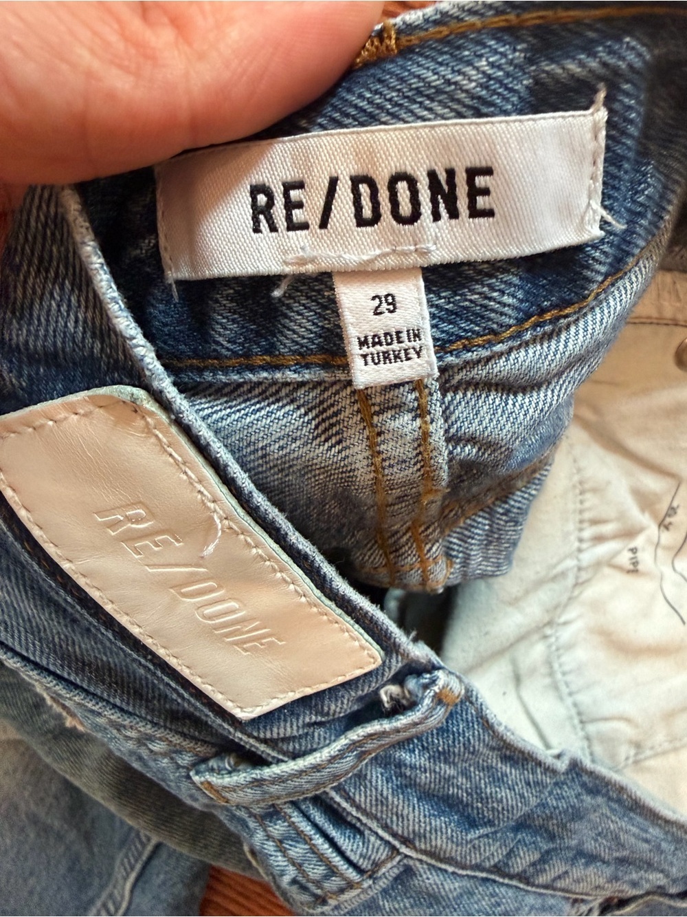 Re/Done 70s stovepipe Jean - Picture 5 of 5